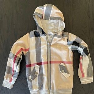 Reversible Burberry Boys Jacket